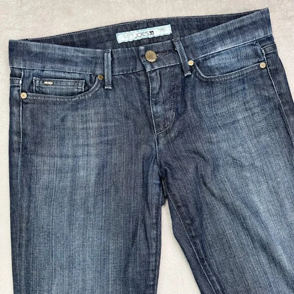 Joe's Provocateur Jeans Womens 27 Blue Dark Wash Relaxed Stretch Rainbow Bootcut - Picture 6 of 15